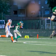 Fotografia sportiva di football americano Rams Milano - Predators Golfo del Tigullio  | Alessandro Tintori