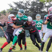Fotografia sportiva di football americano Rams Milano - Crusaiders Cagliari | Alessandro Tintori