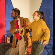 Fotografia di scena dello spettacolo La bambola scomparsa al Teatro Caboto a Milano | Alessandro Tintori
