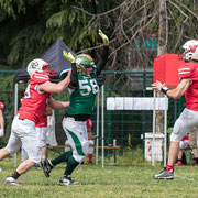 Fotografia sportiva di football americano Rams Milano - Gorillas Varese | Alessandro Tintori
