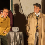 Fotografia di scena dello spettacolo La bambola scomparsa al Teatro Caboto a Milano | Alessandro Tintori