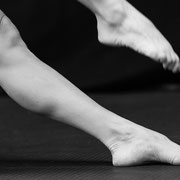 Shamiri®: fotografia in bianco e nero di Annalisa Loiodice mentre si allena in palestra | Alessandro Tintori
