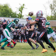 Fotografia sportiva di football americano Rams Milano - Crusaiders Cagliari | Alessandro Tintori