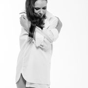 Fotografia in bianco e nero da un test con Arianna Elena | Alessandro Tintori