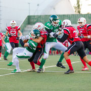 Fotografia sportiva di football americano Rams Milano - Hurricanes Vicenza | Alessandro Tintori