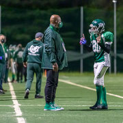 Fotografia sportiva di football americano Rams Milano - Predators Golfo del Tigullio  | Alessandro Tintori