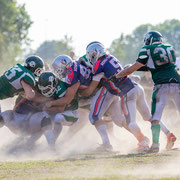 Fotografia sportiva di football americano Rams Milano vs Achei Crotone | Alessandro Tintori