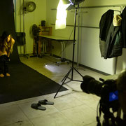 Fotografia di backstage dal set 1067 di Alessandro Tintori | © 2022 Luigi Larva