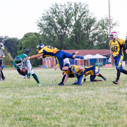 Fotografia sportiva di football americano Rams Milano - Thunders Trento | Alessandro Tintori