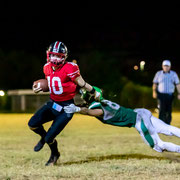 Fotografia sportiva di football americano Cavaliers Castelfranco Veneto vs Rams Milano | Alessandro Tintori