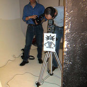Backstage dal portfolio fine art La strega di Alessandro Tintori con Ines