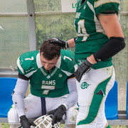 Fotografia sportiva di football americano Rams Milano - Gorillas Varese | Alessandro Tintori