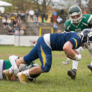 Fotografia sportiva di football americano Blitz Ciriè vs Rams Milano | Alessandro Tintori