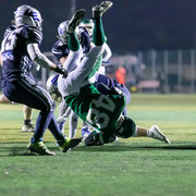 Fotografia sportiva di football americano Bengals Brescia vs Rams Milano | Alessandro Tintori