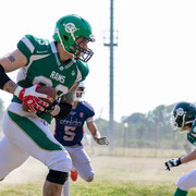 Fotografia sportiva di football americano Rams Milano vs Achei Crotone | Alessandro Tintori