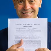 Ritratti a colori di Filippo Poletti, giornalista e saggista | Alessandro Tintori