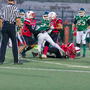 Fotografia sportiva di football americano Rams Milano - Hurricanes Vicenza | Alessandro Tintori
