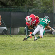 Fotografia sportiva di football americano Rams Milano - Gorillas Varese | Alessandro Tintori