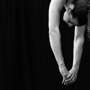 Shamiri®: fotografia in bianco e nero di Annalisa Loiodice mentre si allena in palestra | Alessandro Tintori