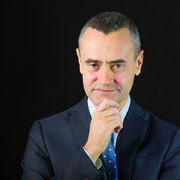 Ritratto promozionale di Filippo Poletti, giornalista e saggista | Alessandro Tintori