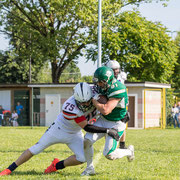 Fotografia sportiva di football americano Rams Milano - Rebels Lugano | Alessandro Tintori