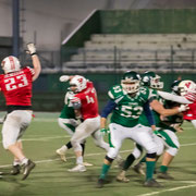 Fotografia sportiva di football americano Rams Milano - Gorillas Varese | Alessandro Tintori