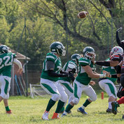 Fotografia sportiva di football americano Rams Milano vs Crusaiders Cagliari | Alessandro Tintori