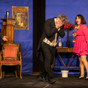 Fotografia di scena dello spettacolo teatrale Cenere e Champagne al Teatro Caboto Kolbe | Alessandro Tintori