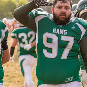 Fotografia sportiva di football americano Rams Milano vs Predators Golfo del Tigullio | Alessandro Tintori