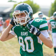 Fotografia sportiva di football americano Rams Milano vs Predators Golfo del Tigullio | Alessandro Tintori