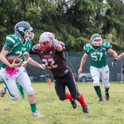 Fotografia sportiva di football americano Rams Milano - Crusaiders Cagliari | Alessandro Tintori