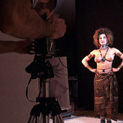 Backstage dal portfolio fine art La strega di Alessandro Tintori con Ines