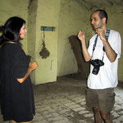Backstage dal set "Chiara: ritratti drammatici" di Alessandro Tintori
