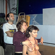 Backstage del portfolio fine art di Alessandro Tintori La strega con Maura