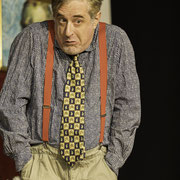 Fotografia di scena dello spettacolo teatrale Il pirata da salotto al Teatro Caboto Kolbe a Milano | Alessandro Tintori