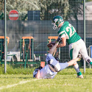 Fotografia sportiva di football americano Rams Milano - Rebels Lugano | Alessandro Tintori