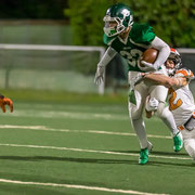 Fotografia sportiva di football americano Rams Milano - Predators Golfo del Tigullio  | Alessandro Tintori