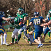 Fotografia sportiva di football americano Rams Milano - Blitz Ciriè | Alessandro Tintori