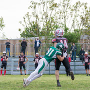 Fotografia sportiva di football americano Rams Milano - Crusaiders Cagliari | Alessandro Tintori