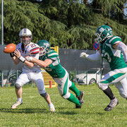 Fotografia sportiva di football americano Rams Milano - Rebels Lugano | Alessandro Tintori