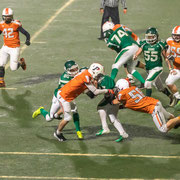 Fotografia sportiva di football americano Rams Milano vs Predators Golfo del Tigullio | Alessandro Tintori
