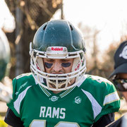 Fotografia sportiva di football americano Rams Milano - Blitz Ciriè | Alessandro Tintori