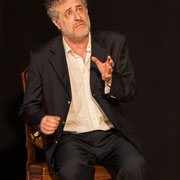 Fotografia di scena dello spettacolo teatrale "Fino all'ultimo sushi" | Alessandro Tintori