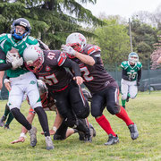 Fotografia sportiva di football americano Rams Milano - Crusaiders Cagliari | Alessandro Tintori