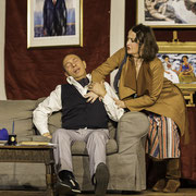 Fotografia di scena dello spettacolo teatrale Il pirata da salotto al Teatro Caboto Kolbe a Milano | Alessandro Tintori