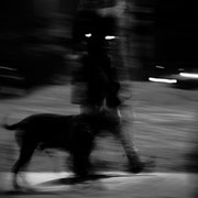 Fotografia in bianco e nero di Ilaria Carluccio e Willy il figo | Alessandro Tintori