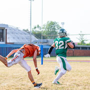 Fotografia sportiva di football americano Rams Milano vs Predators Golfo del Tigullio | Alessandro Tintori