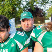 Fotografia sportiva di football americano Rams Milano - Thunders Trento | Alessandro Tintori