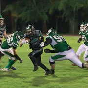 Fotografia sportiva di football americano Hammers Monza Brianza vs Rams Milano | Alessandro Tintori
