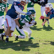 Fotografia sportiva a colori di football americano | Alessandro Tintori